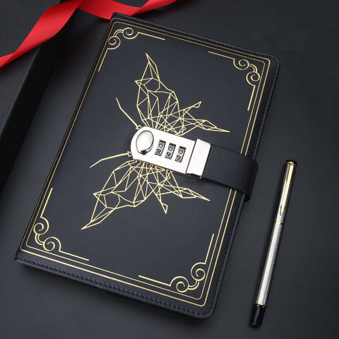 Exquisite Retro Notebook Hand Account Butterfly Codebook CJdrop