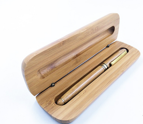 Bamboo Pen Bamboo Pen Pen Ball Pen Lettering Customer Gift Hard Pen Neutral Bamboo Pen CJdrop
