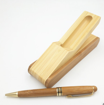 Bamboo signature pen set CJdrop