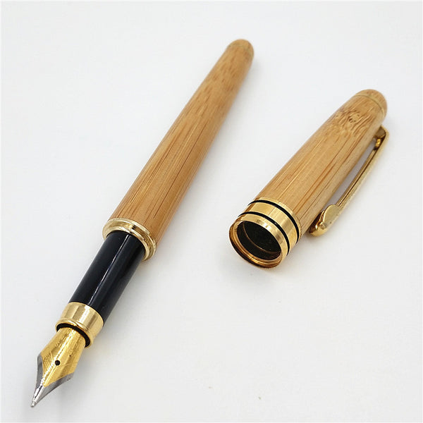 Bamboo signature pen set CJdrop