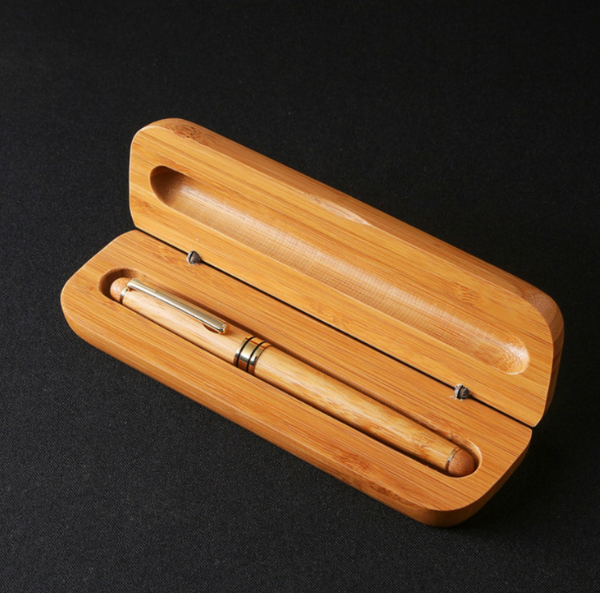Bamboo Pen Bamboo Pen Pen Ball Pen Lettering Customer Gift Hard Pen Neutral Bamboo Pen CJdrop